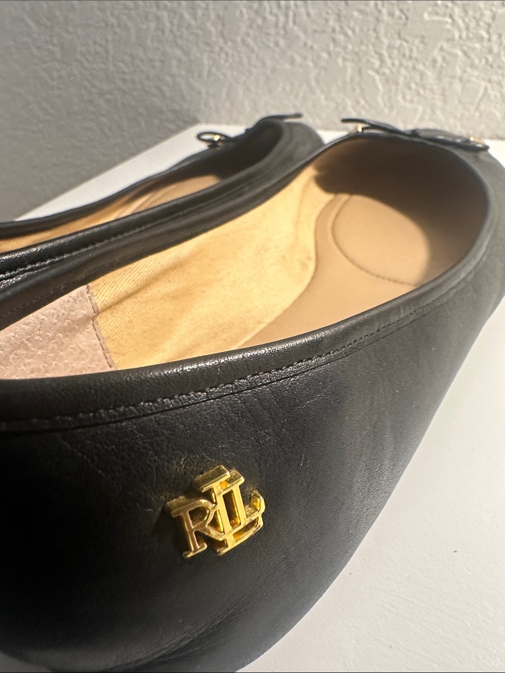 Ralph Lauren Jayna Ballet Leather flats